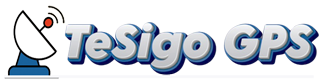 TeSigo GPS - Logo del sistema de rastreo satelital