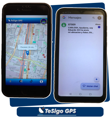 TeSigo GPS tu amigo - Sistema de ayuda y emergencias